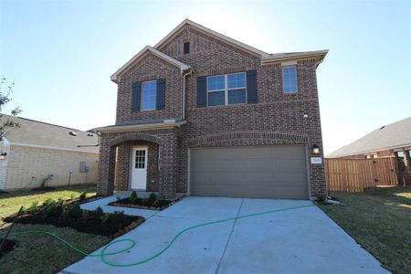 New construction Single-Family house 3411 Spanish Oak Lane, Rosenberg, TX 77471 Dogwood - Smart Series- photo 1 1