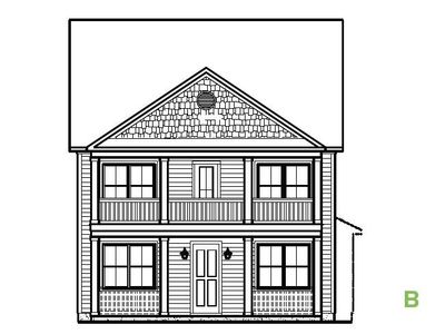 New construction Single-Family house Virginia / Cottage Series, 2014 Blue Bayou Boulevard, Johns Island, SC 29455 - photo