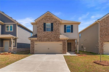 New construction Single-Family house 11688 Brightside Parkway, Hampton, GA 30228 REAGAN- photo 0