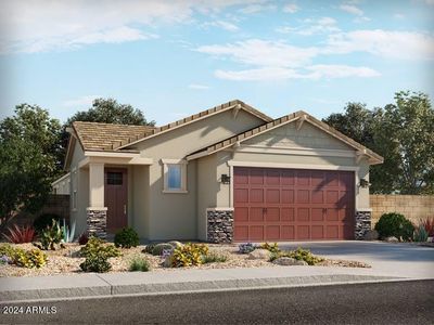 New construction Single-Family house 2655 E Rosario Mission Drive, Casa Grande, AZ 85194 Olive- photo 0 0