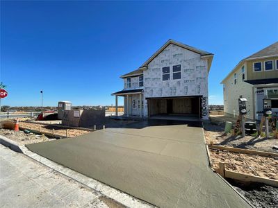 New construction Single-Family house 520 Palo Brea Loop, Hutto, TX 78634 Knox Homeplan- photo 3 3