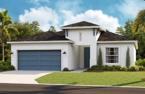 New construction Single-Family house 5783 Greenery Lane, Saint Cloud, FL 34771 Cypress- photo 0