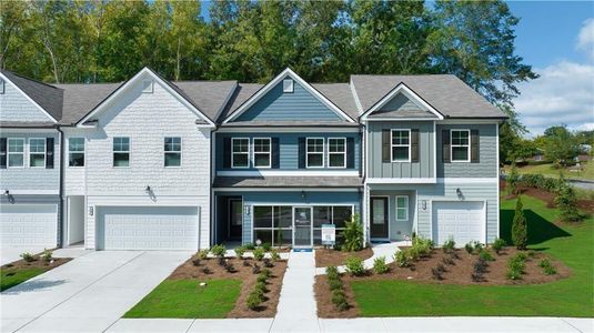 New construction Townhouse house 541 Buxton Road, Unit 115, Hoschton, GA 30548 Astin- photo 0