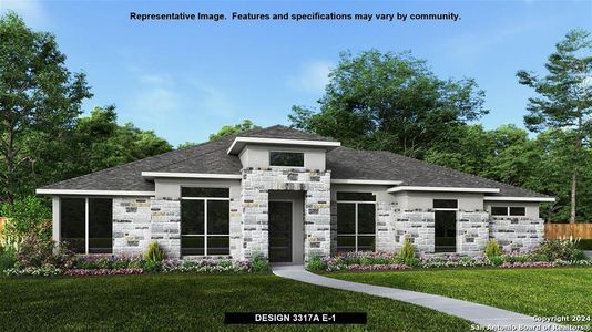 New construction Single-Family house 390 Falcon Cove, San Antonio, TX 78253 Design 3317A- photo 0 0