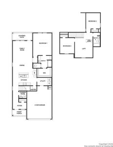 New construction Single-Family house 4919 Rodingite Trace, San Antonio, TX 78253 The Florence- photo 1 1