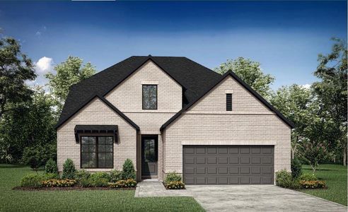 New construction Single-Family house 217 Running Fawn, Georgetown, TX 78628 Bristol A- photo 0