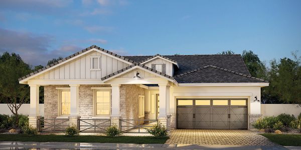 New construction Single-Family house Residence Eleven, East McKellips Road, Mesa, AZ 85207 - photo