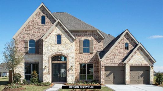 New construction Single-Family house 9103 Sierra Nevada Drive, Manvel, TX 77583 Design 3798W- photo 0