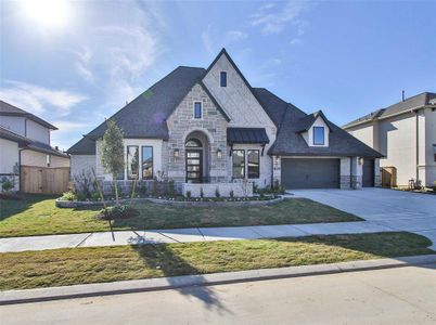 New construction Single-Family house 10815 White Mangrove Drive, Cypress, TX 77433 3525W- photo 0