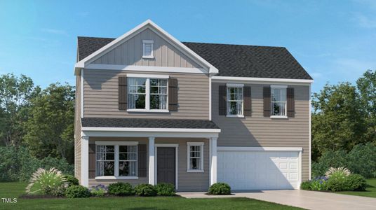 New construction Single-Family house 331 Barnes Landing Drive, Unit 14, Four Oaks, NC 27524 - photo 0