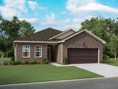 New construction Single-Family house 5815 Bright Keel Drive, Katy, TX 77493 Luna - photo 1 1