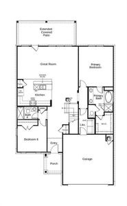 New construction Single-Family house 12512 Chumleys St, Manor, TX 78653 Plan 2502 Modeled- photo
