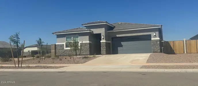 New construction Single-Family house 18386 W Chama Drive, Wittmann, AZ 85361 Blackstone- photo 0