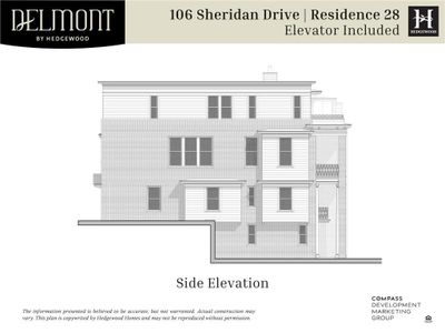 New construction Townhouse house 106 Sheridan Drive, Atlanta, GA 30305 Plan: 28 - Elevator - photo 3 3