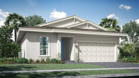 New construction Single-Family house 13827 Se Timberoak Rd, Port Saint Lucie, FL 34984 Magnolia- photo 0