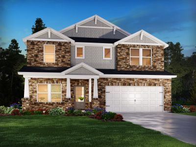 New construction Single-Family house Johnson, 332 Denali Butte Terrace, Canton, GA 30114 - photo