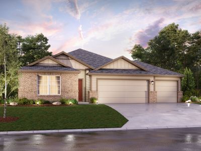 New construction Single-Family house Kingsley, 12901 Kinney Road, San Antonio, TX 78002 - photo