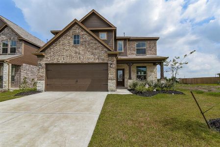 New construction Single-Family house 14806 Olive Sparrow Lane, Houston, TX 77049 Plan 264- photo