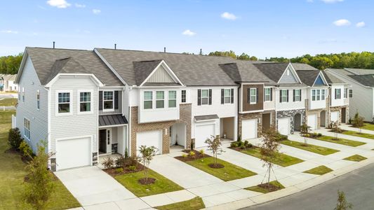 New construction Townhouse house 182 Hyacinth Lane, Angier, NC 27501 Litchfield- photo 0