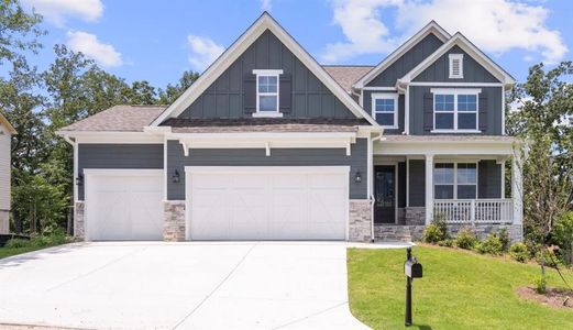 New construction Single-Family house 159 Grand Meadows Drive, Hoschton, GA 30548 The Ash B at Wehunt Meadows- photo 0 0