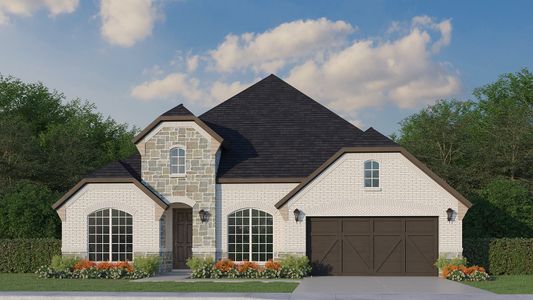 New construction Single-Family house Plan 1629, 910 Shooting Star Drive, Prosper, TX 75078 - photo