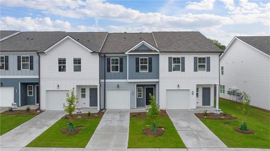 New construction Townhouse house 531 Buxton Road, Unit 110, Hoschton, GA 30548 Astin- photo 0