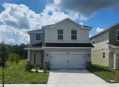 New construction Single-Family house 7473 Bent Tree Loop, Harmony, FL 34773 2405- photo 0