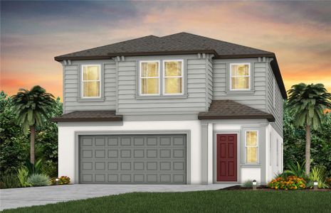 New construction Single-Family house 1201 Kistna Drive, Zephyrhills, FL 33540 Whitmore- photo 0