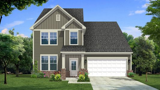 New construction Single-Family house Jordan, 20 Hickory Run Lane, Youngsville, NC 27596 - photo