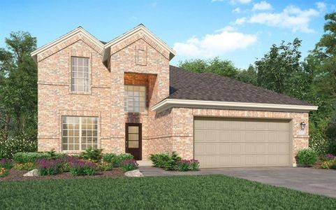 New construction Single-Family house 2631 Olivine Stone Drive, Rosenberg, TX 77469 Dewberry II- photo 0