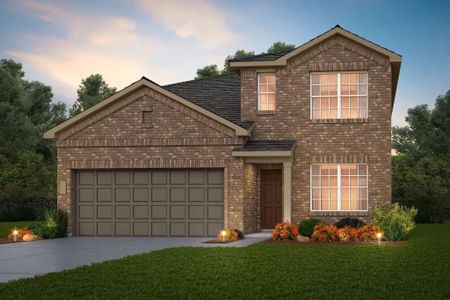 New construction Single-Family house 14817 Ash Landing Drive, Conroe, TX 77302 Dinero- photo 0