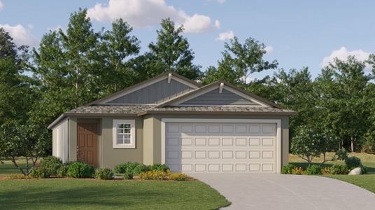 New construction Single-Family house 2401 Victorious Falls Ave, Plant City, FL 33565 Annapolis- photo 0