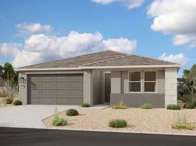 New construction Single-Family house 32215 N Saddlehorn Dr, San Tan Valley, AZ 85140 Larkspur Homeplan- photo 0 0