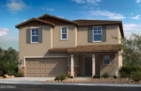 New construction Single-Family house 36600 W San Ildefanso Avenue, Maricopa, AZ 85138 - photo 0