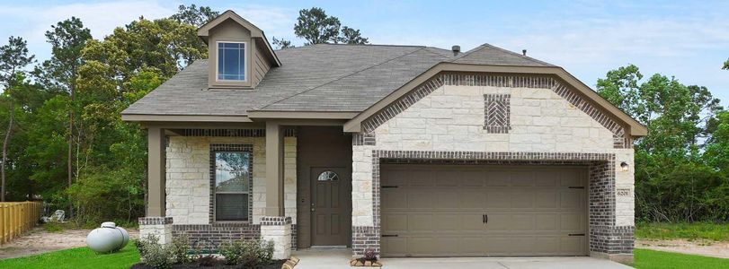 New construction Single-Family house 6445 Rolling Hills Road, Conroe, TX 77303 - photo 0 0