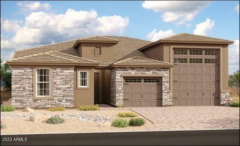 New construction Single-Family house 17589 W Red Fox Road, Surprise, AZ 85387 Deacon- photo 0