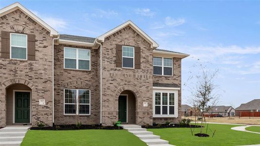 New construction Townhouse house 3027 Willow Wood Court, Heartland, TX 75114 Houston B- photo 2 2