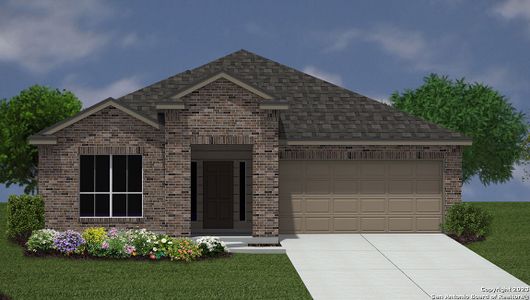 New construction Single-Family house 14019 San Jacinto Point, San Antonio, TX 78253 The Driftwood- photo 0