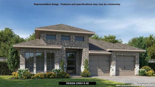 New construction Single-Family house 1370 Malou Mill, San Antonio, TX 78224 2358V- photo 0