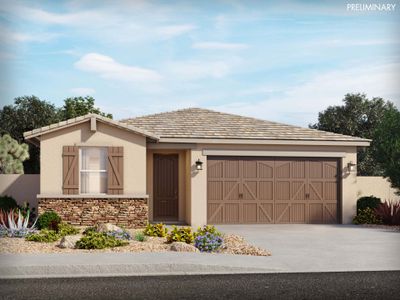New construction Single-Family house 41580 W Sonoran Trail, Maricopa, AZ 85138 Leslie- photo 25 25