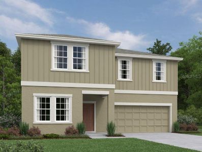 New construction Single-Family house 1386 Sterling Pointe Drive, Deltona, FL 32725 Teton Homeplan- photo 0