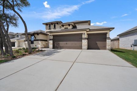 New construction Single-Family house 128 Scenic Hills Circle, Georgetown, TX 78628 Plan 2600- photo