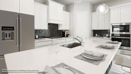 New construction Single-Family house 648 Vireos Street, New Braunfels, TX 78132 Design 2026W- photo 42 42