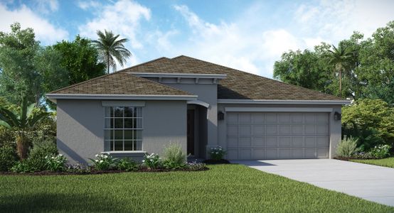 New construction Single-Family house Hartford, 1000 Peach Creek Drive, Osteen, FL 32764 - photo