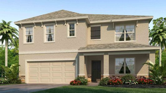 New construction Single-Family house Hayden, 4982 Eagle Rock Drive, Wimauma, FL 33598 - photo
