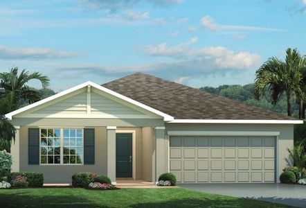 New construction Single-Family house 35474 Crescent Creek Drive, Zephyrhills, FL 33541 - photo 1 1