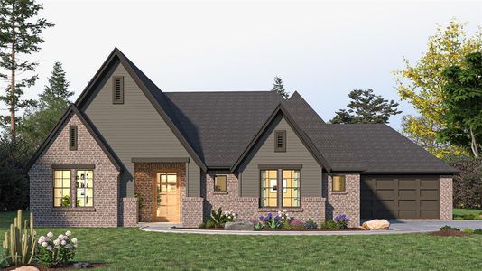 New construction Single-Family house 1019 Lake Breeze Drive, Waller, TX 77484 - photo 0 0
