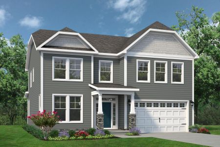 New construction Single-Family house 116 Baird Cove Lane, Angier, NC 27501 The Concerto- photo 0