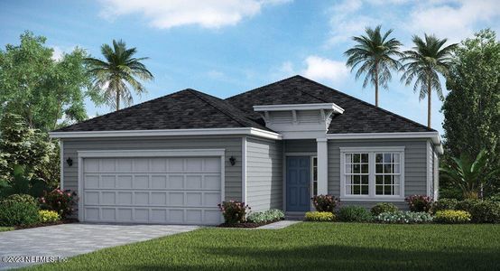 New construction Single-Family house 118 Blue Cypress Trl, Saint Augustine, FL 32084 Halle- photo 0