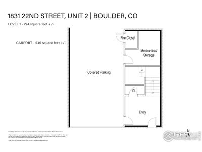 New construction Townhouse house 1831 22Nd St, Unit 2, Boulder, CO 80302 - photo 34 34